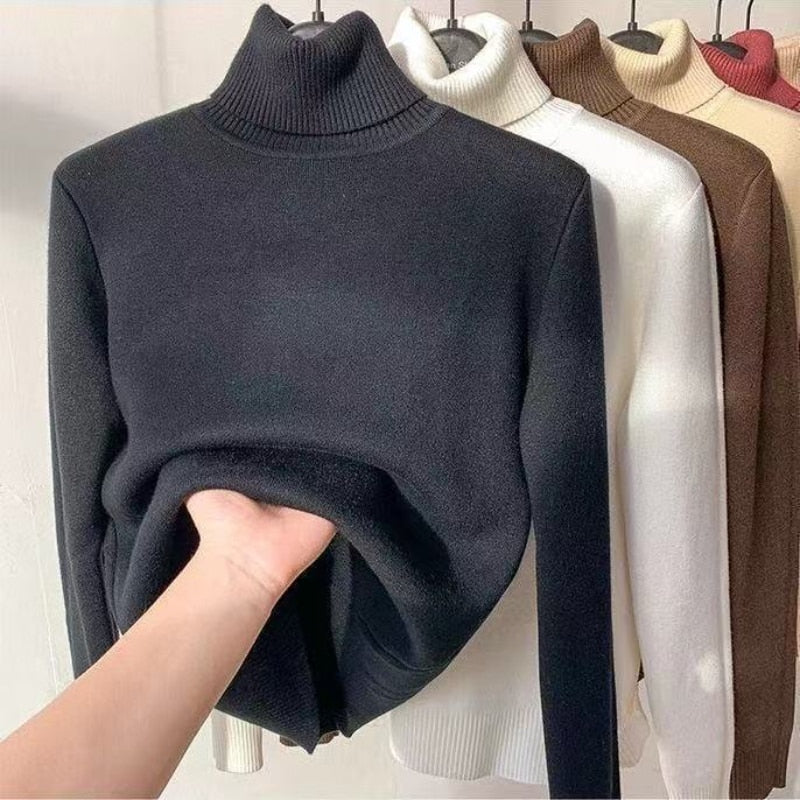 Women Turtleneck Sweater