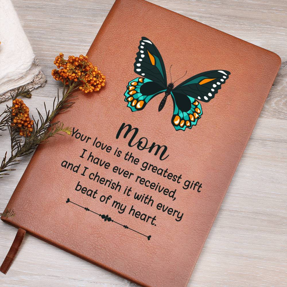 Leather Journal - Mom