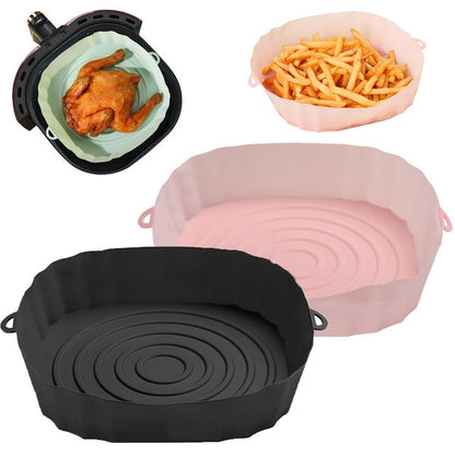 Large 2-Piece Air Fryer Silicone Basket