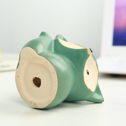 Cute Fox Style Plant Pot